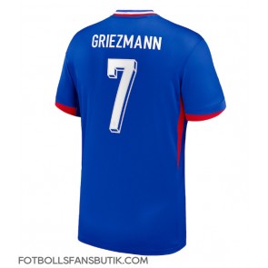 Frankrike Antoine Griezmann #7 Replika Hemmatröja EM 2024 Kortärmad